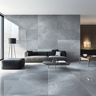 现代简约风大理石客厅空间