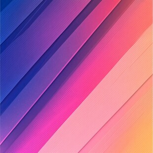 渐变彩色条纹几何背景图