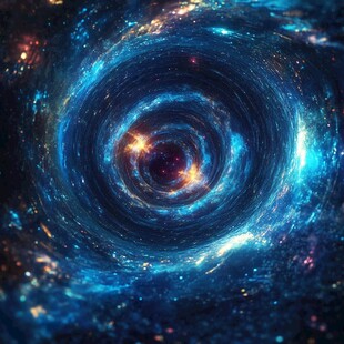 神秘宇宙漩涡奇观
