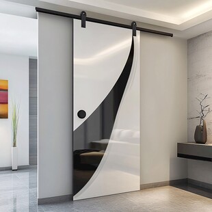 现代简约风格时尚推拉门