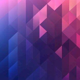 渐变几何三角抽象背景图
