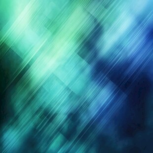蓝绿渐变动感模糊背景图