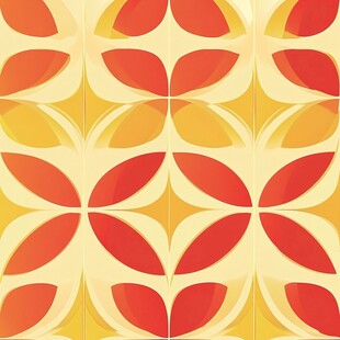 复古几何花纹装饰图案