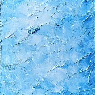 蓝色立体纹理油画背景