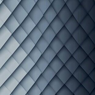 蓝色几何菱形立体背景图