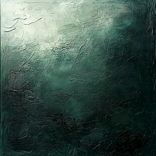 深绿质感肌理艺术背景图