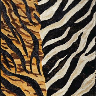 虎纹斑马纹拼接图案纹理