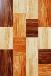 多彩拼接木地板纹理展示