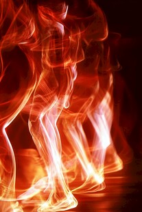 舞动火焰 炫丽光影奇观