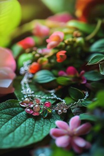 花中银饰 绽放灵动之美