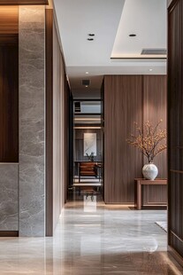 现代简约风家居走廊景致