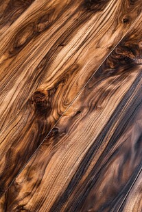 深棕木纹地板纹理特写