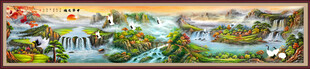 美丽山水风景画卷