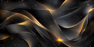 黑色流光动感抽象背景图