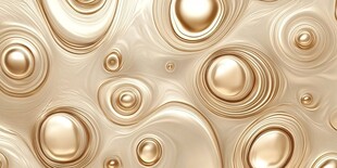 金色立体圆球纹理背景图