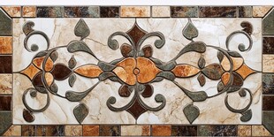精美花纹瓷砖图案设计