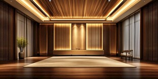 现代中式风格豪华接待室