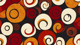 多彩螺旋图案背景纹理