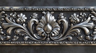 欧式雕花金属装饰条