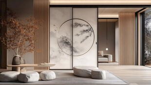 中式禅意客厅优雅空间