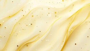 金色梦幻绸布与闪烁金点