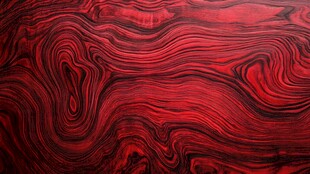 红色流动纹理艺术背景