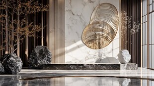 现代奢华室内艺术空间设计