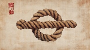 中国传统绳结艺术图案