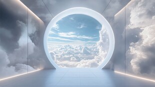 梦幻云端空间之门