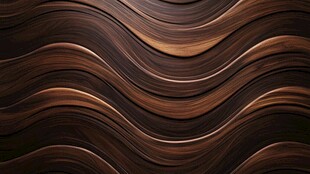棕褐波浪纹理背景图案