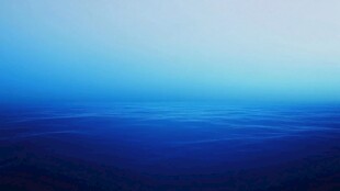 梦幻渐变蓝色海洋背景