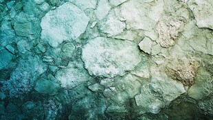 纹理独特的斑驳石面