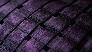 紫色编织纹理特写