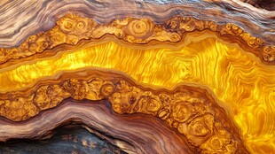 绚丽木纹展现自然之美