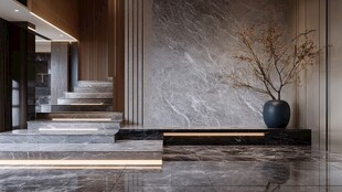 现代简约风室内楼梯设计