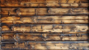 复古原木墙面纹理特写