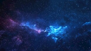 梦幻星空宇宙绚丽景象