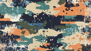 抽象迷彩图案背景纹理