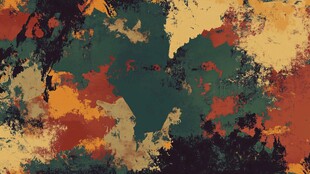 抽象多彩斑驳纹理背景图