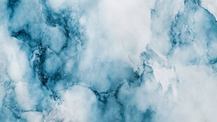 蓝白梦幻大理石纹理背景