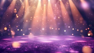 梦幻舞台灯光特效背景