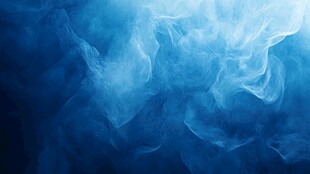 梦幻蓝色烟雾背景画面
