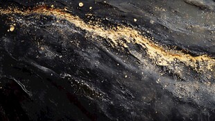 黑金纹理大理石质感画面