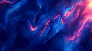 梦幻炫彩流体艺术背景