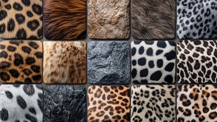 多样动物纹理图案集合