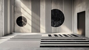 极简几何风室内空间设计