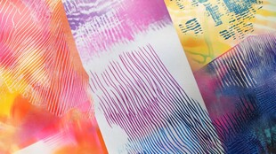 多彩抽象纹理艺术图案