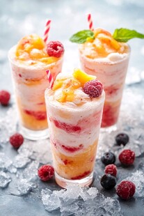 缤纷水果冰饮 清爽夏日味