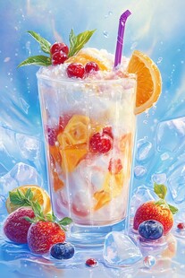 缤纷水果冰饮 清凉一夏