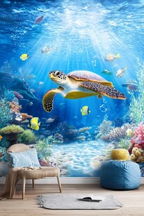 海底世界主题温馨室内空间